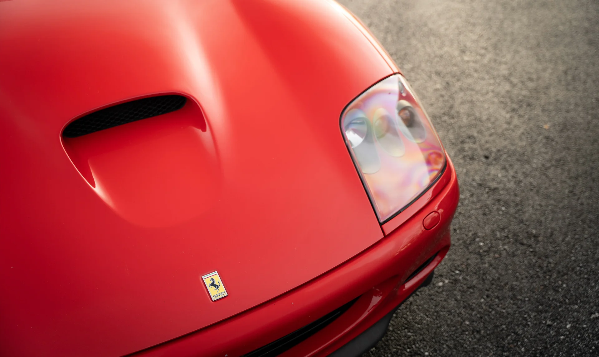 Samling av klassiska bilar